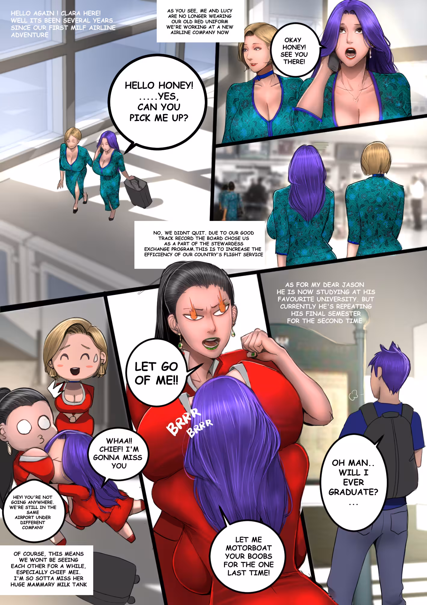 Seduction: My Dear Mr. Pilot