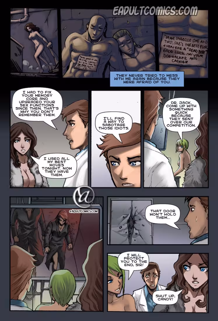 The Androids Awakening: A Tale of Forbidden Desire