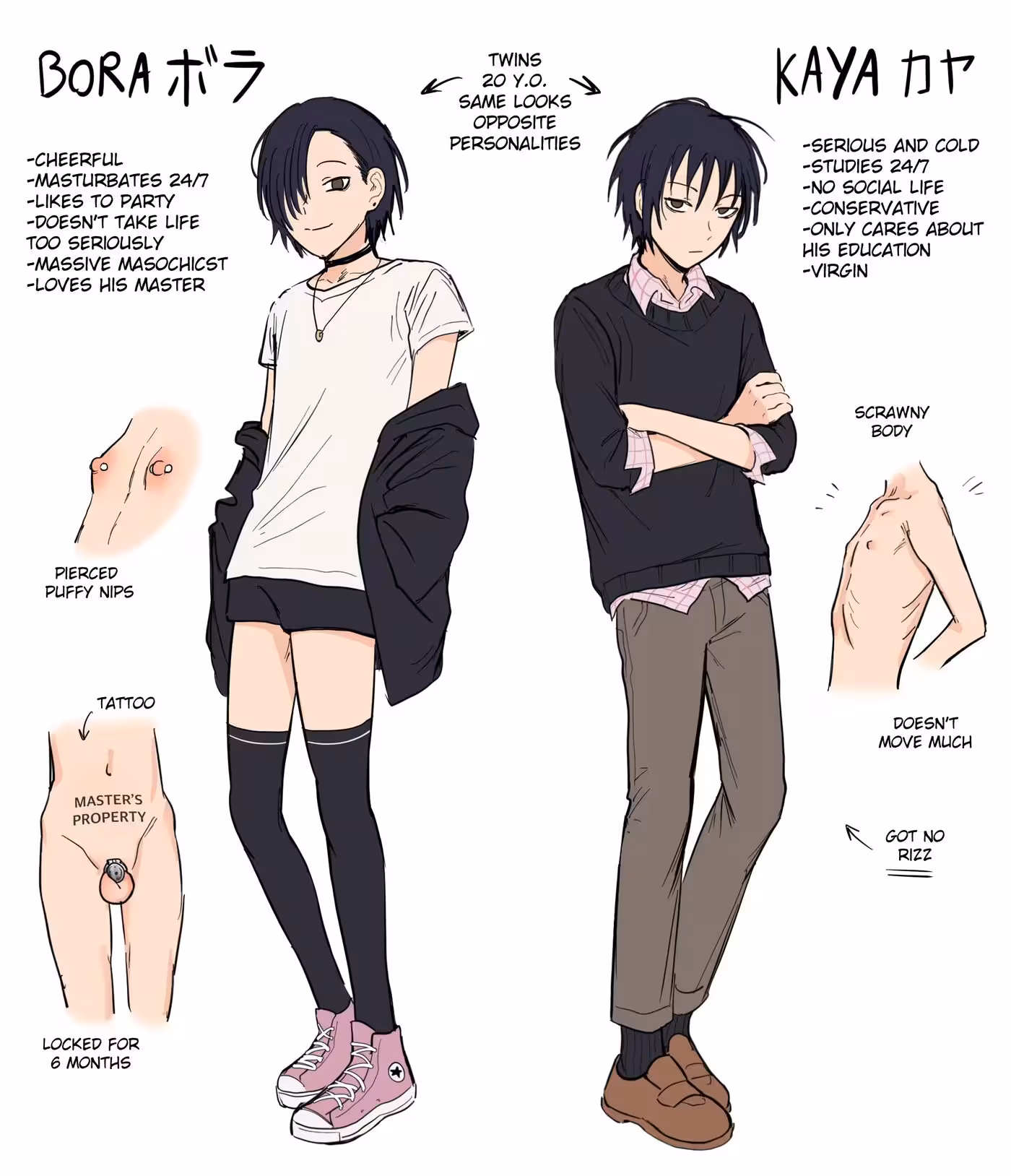 I will absolutely not be corrupted by women but by hot males