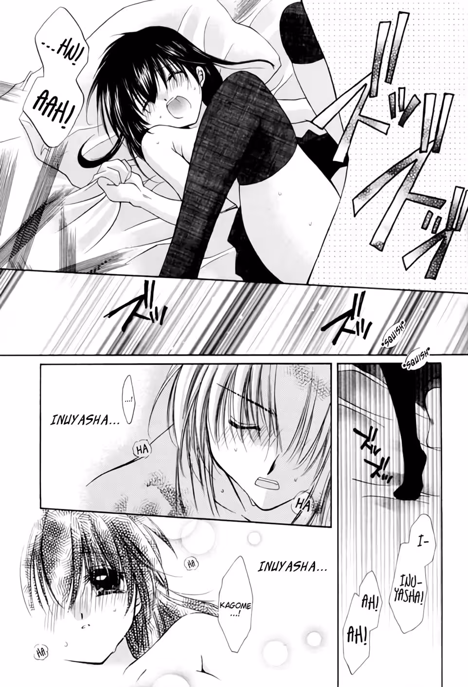 With Kagome Flirtatious Inuyasha and Kagome