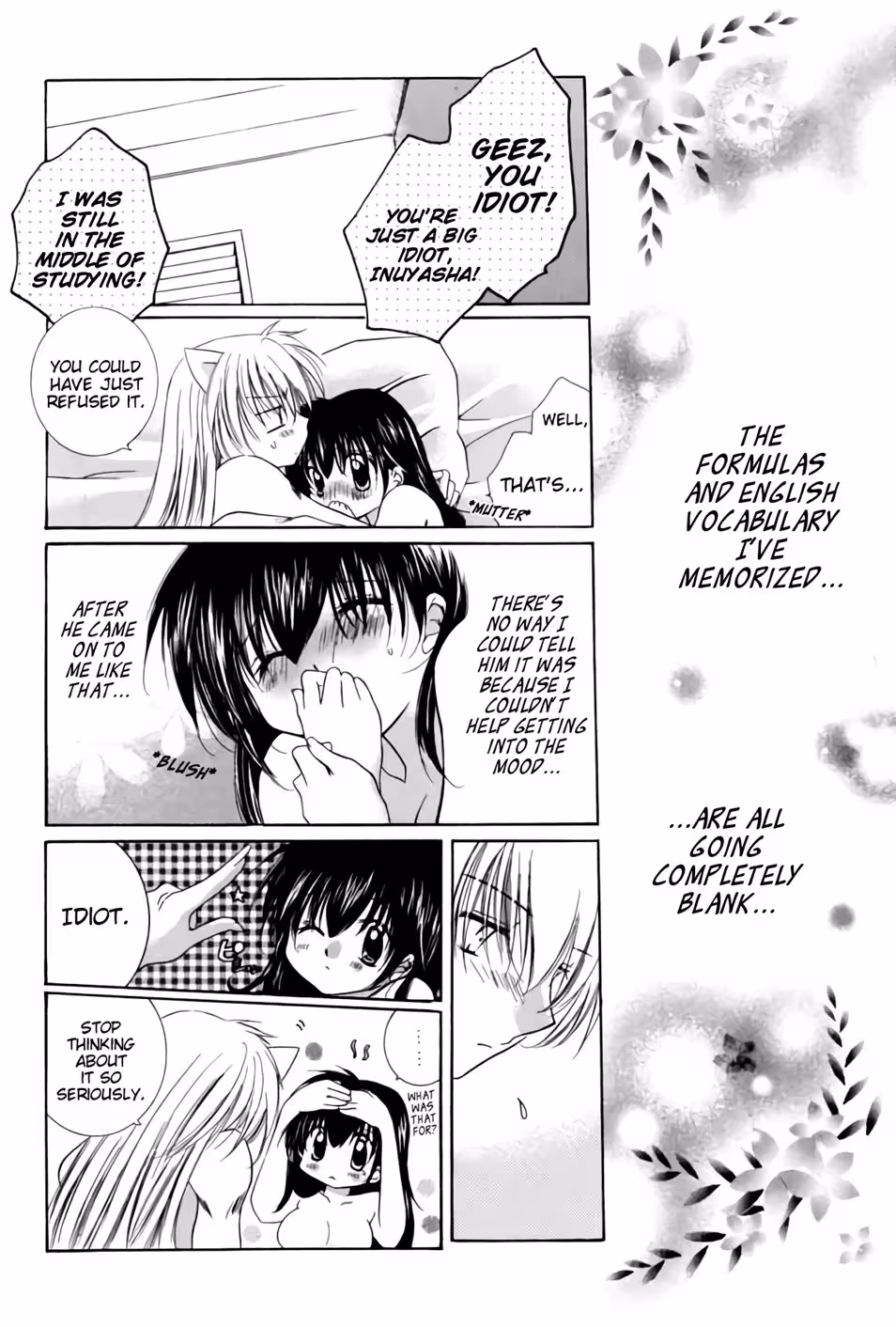 With Kagome Flirtatious Inuyasha and Kagome