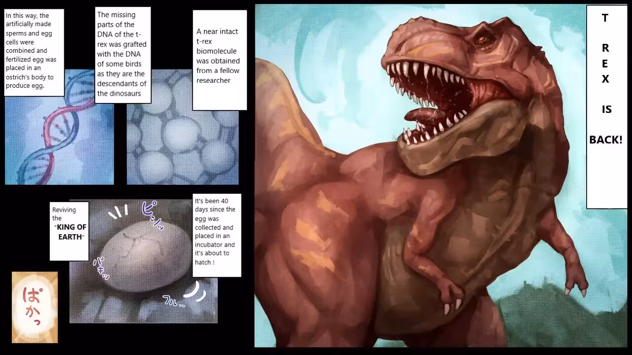 Prehistoric Desire of Tyrannosaurus Rex