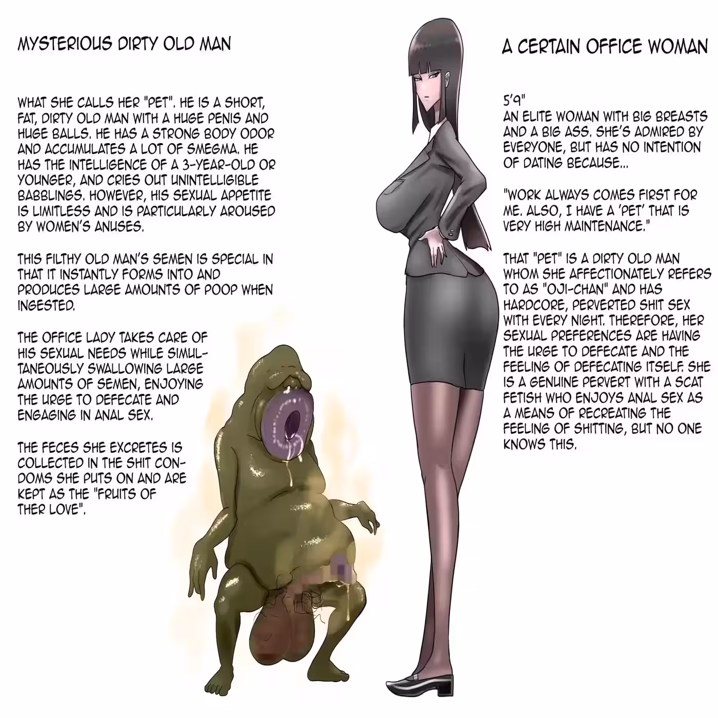 Steps beyond the forbidden pleasures, a tail of perverted desire