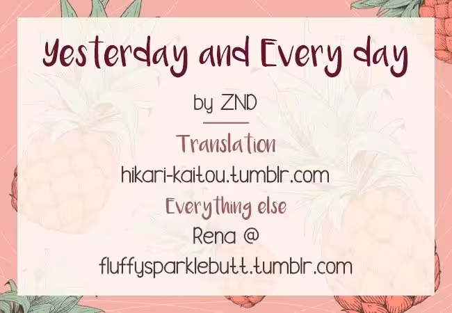 Can Yesterday’s Forbidden Love Last Every Day? – Chapter 1