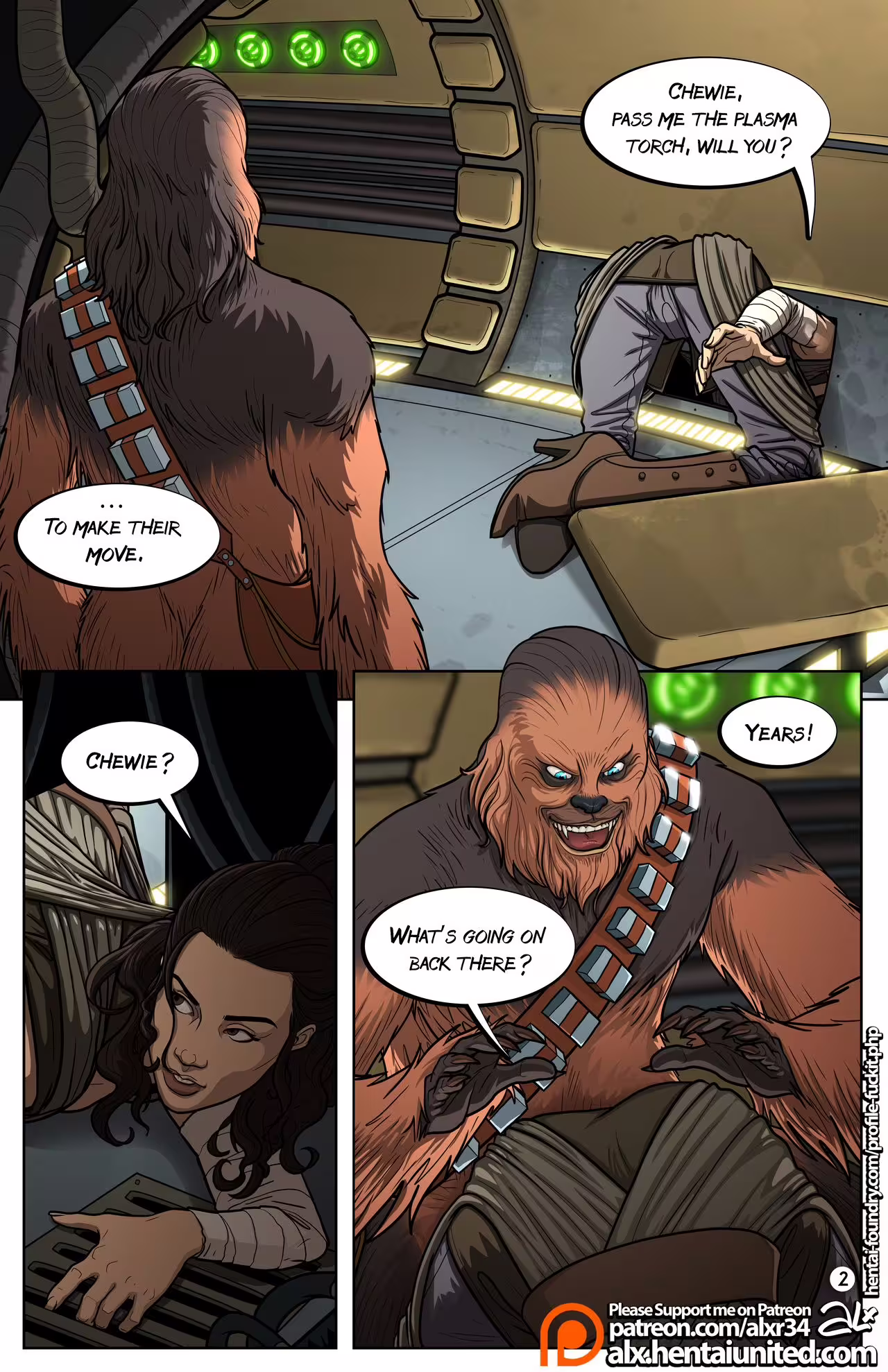 Conquering Kashyyyk’s Savage Heart: A Wookie’s Intergalactic Seduction